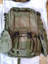 Mochila táctica de 50L para hombre, bolsa táctica deportiva Molle 4 en 1, para senderismo al aire libre, escalada, ejército, Camping