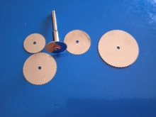 6 unids/set rebanada de acero inoxidable de Metal de corte de disco con 1 Mandril para Dremel herramientas rotativas 16 18 22 25 32mm disco de corte