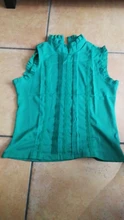 Camisetas ajustadas con manga de volantes para mujer, blusas ajustadas informales para oficina, blusa blanca Vogue para mujer 2020