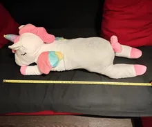 Peluche de unicornio mítico para niños, juguete suave de dibujos animados, caballo, almohadas de bebé, Pegaso, regalos de Año Nuevo