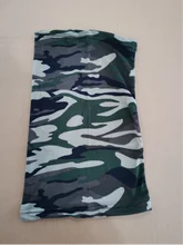 Pasamontañas exterior Bandana protección Uv de bufanda sin magia diadema camuflaje Neck Gaiter cara cubierta de la cabeza