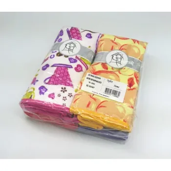 

Pack of 6 Tea Towels Print COOKING Curl Microfiber TEXTURES