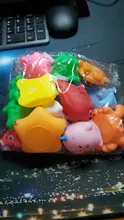 Bathing-Toy Float Swimming-Water-Toys Squeeze Animals Soft-Rubber Colorful Baby Sound-Squeaky