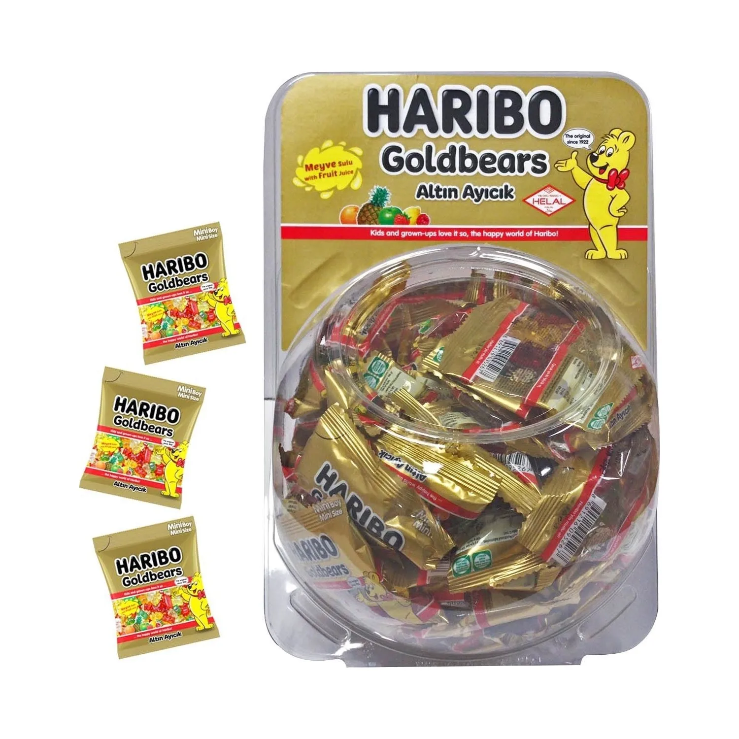 Haribo Globe 12,5 gr 75 piezas envío gratis