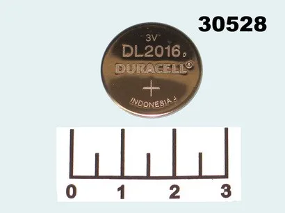 БАТАРЕЙКА CR2016 3V DURACELL LITHIUM |
