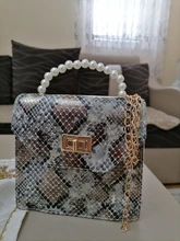 Bolso de hombro con diseño de serpiente para mujer, bandolera pequeña con hebilla y patrón de Animal, Diagonal, 2021