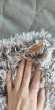 Pillowcase Cushion-Cover Decorative Sofa Living-Room Plush Fluffy 43x43 Soft-Fur Shaggy
