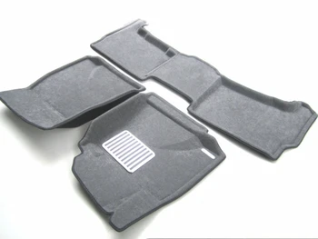 

Textile 3d mats euromat3d luxe in the salon for lexus lx 570 (2008-2012) with a metal sub-spot