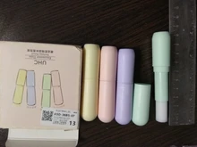 Pasta de fragancia sólida portátil de larga duración, 4/1 Uds., desodorante aromático diario fresco de flores naturales, frutas, TSLM1