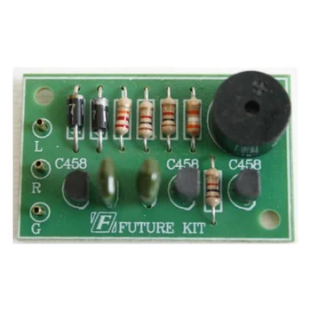 

Electronic Kit to mount an Alarm on car headlight