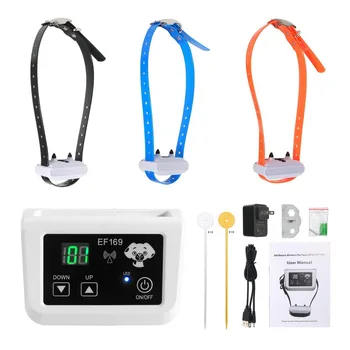 

With 3 Collars reliable and safe for pet training collar Electronic pet fence system for 3 dogs 300g34e
