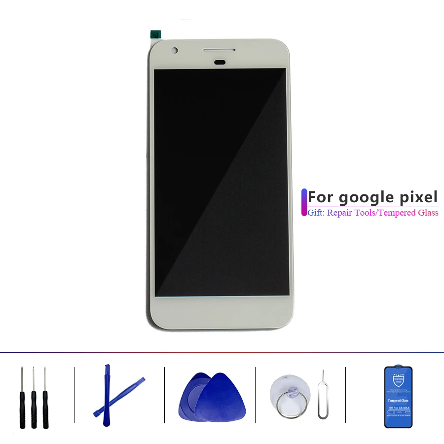 

NEW For 1920x1080 HTC Nexus S1 Google Pixel LCD Display Touch Screen Digitizer Assembly Replacement 5.0" Google Pixel LCD