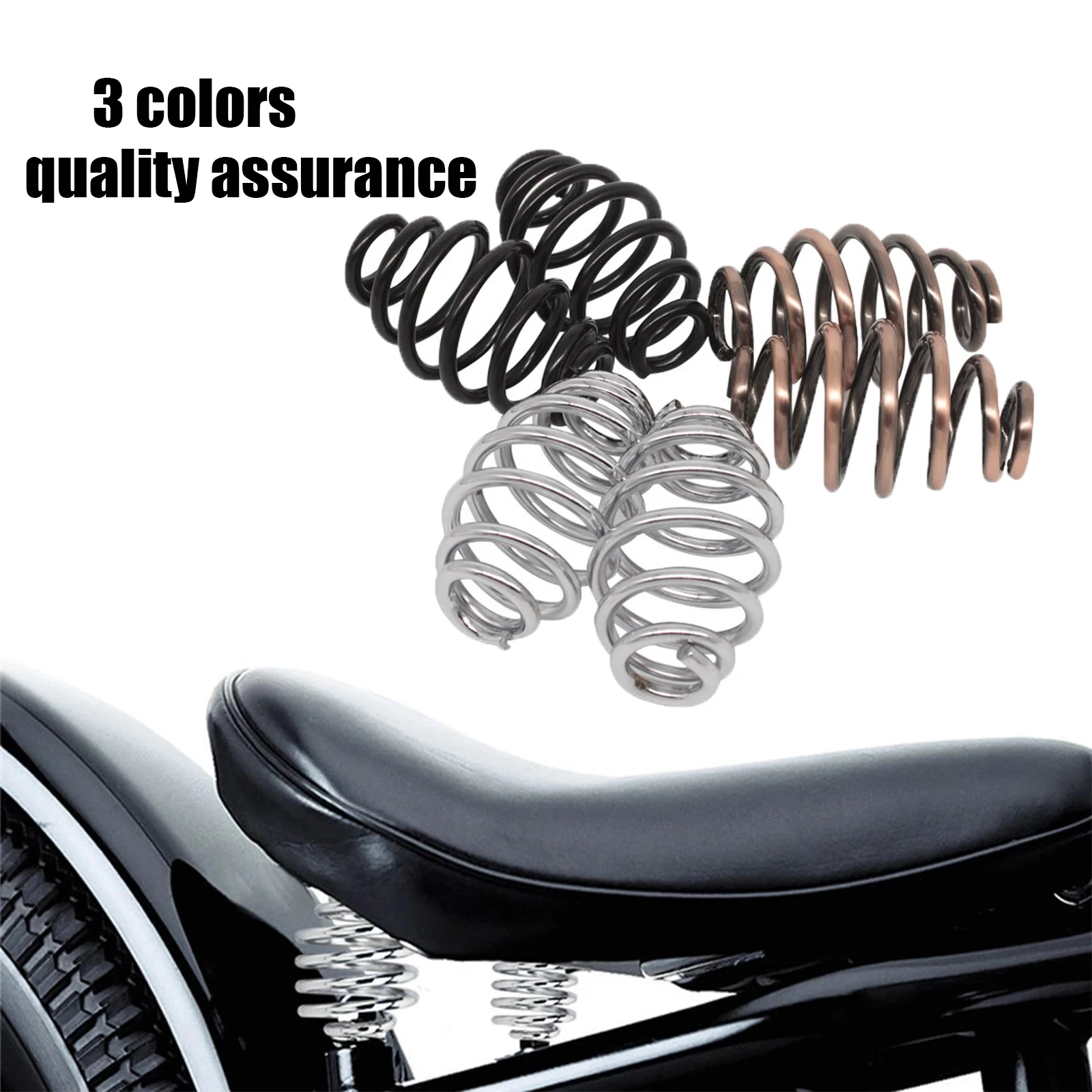 Мотоциклетное сиденье весеннее крепление седло Весна для Harley Bobber Softail XL 883 1200