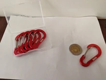 Carabiner-Clips Acessories Multi-Tool Cc1-Steel Small Booms Fishing Outdoor Camping 6pcs