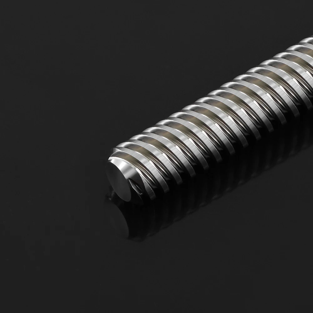 2 PCS 3D Printers Parts T8 Lead Screw 200mm 250mm 300mm 330mm 350mm lead screw 8mm Trapezoidal Screws Copper Nuts Leadscrew Part