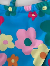 Rinabe-Bikini con estampado Floral para mujer, traje de baño de dos piezas con estampado Floral, cintura baja, 2021