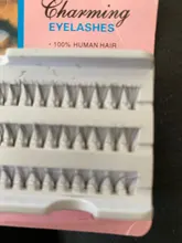 Conjunto de pestañas individuales, 60 uds., cabello humano de 100%, 10,12,14mm, tamaño variado, Natural, extensión de pestañas individuales, herramientas de maquillaje