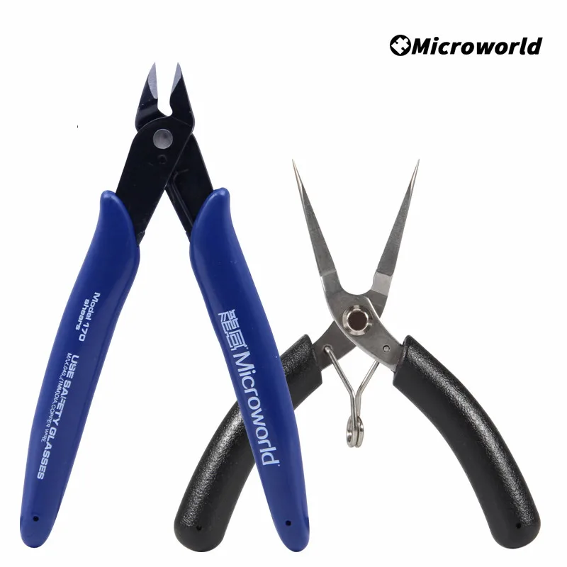 2Pcs 3D Metal Puzzle Tools Auxiliary Figure Model Puzzle Models Gift Jigsaw Needle-nose Pliers Saliva Pliers Toys DIY Craft Tool 2pcs 150mm vernier caliper diy tool woodworking metalworking plumbing model 3d printer parts measuring ruler tool