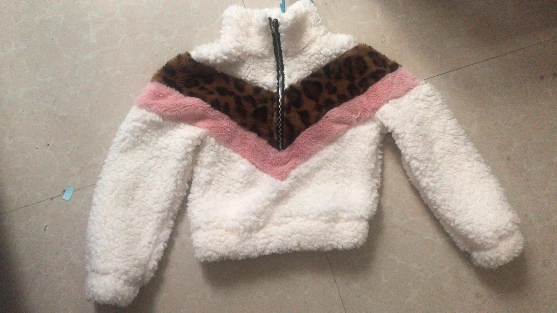 РТС Mommy& Me шерпа пуловеры леопардовая прострочка дети шерпа розовый белый взрослый шерпа