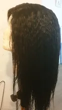 Extensiones de cabello humano 100%, 3 mechones rizados brasileños con cierre, 4x4 pulgadas, color 1b, belleza de moda, no remy, 4 Uds. En total