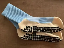 Calcetines antideslizantes de fútbol para hombre y mujer, medias deportivas de alta calidad, suaves y transpirables, gruesas, para correr, ciclismo, senderismo y fútbol, novedad