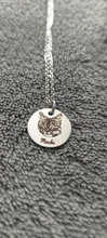 Collar de disco con foto de mascota personalizada para mujer, Colgante para Nombre de gato pequeño, Animal personalizado, joyería de acero inoxidable 316L