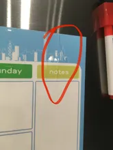 Pizarra magnética de tamaño A3, calendario mensual, pizarra blanca de borrado en seco para cocina, refrigerador casero, cepillo semanal