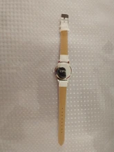 Reloj de cuarzo con movimiento japonés para mujer, pulsera de cuarzo con números arábigos, esfera sencilla, correa de cuero PU, Color caramelo