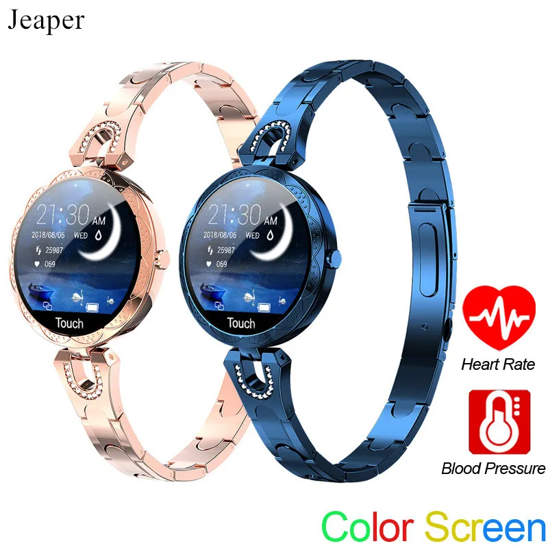 

Women Lady Shine AK15 Smart Band Fitness Tracker Heart Rate Bracelet Passometer Color Sport Smart Watch Xiao Huawe Wristband