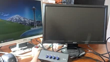 Interruptor VGA para proyector de monitor, 4 puertos, VGA, SVGA, vídeo, 4x1, amplificador de señal HD, divisor de pantalla ancha, 1 en 4 salidas