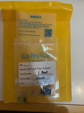 BaRuiLe-lector de tarjetas SIM Dual para iPhone 11, cable flexible + bandeja para tarjeta SIM, reemplazo de adaptador de ranura
