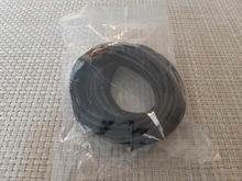 Lote de 5 metros/lote de cuerda redonda de cuero de vaca auténtico, 1-3mm, 4 colores, para pulseras DIY, 2020