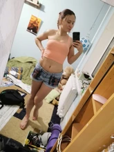 Camisetas de un hombro para mujer, tapas de cultivos sin mangas, blusa de playa de verano, ropa de moda