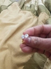 DOTIFI-anillos de acero inoxidable 316L para mujer, de doble circonita sortija de compromiso, joyería de boda