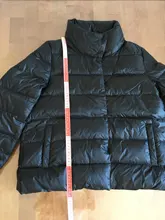 Puffer Jacket Coat Parkas Winter Women Weightless Ultra-Light New Collar Stand Warmness