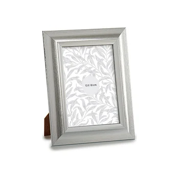 

Photo frame Gift Decor Silver (13 x 18 cm)