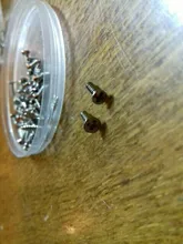 Tornillo de cabeza plana para carpintero, 100 Uds., 2x6mm, 2x7mm, 2x8mm, 2,5x8mm, 2,5x10mm, accesorios de hardware para mobiliario caja de madera