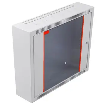 

The CASE-EC-1230G-wardrobe Rack 19 ''Flat wall p. 30cm 12 unit section unique Gray