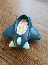 Termómetro de agua para bebé, diseño de avión de dibujos animados, baño, juguetes para recién nacido, 1 Uds.