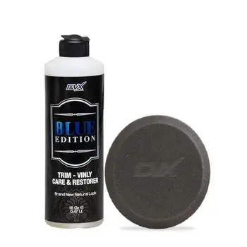 

DVX Vinly, Plastic, Trim Care & Maintenance & Restorer And DVX Applicator Pad 100 x 25 mm