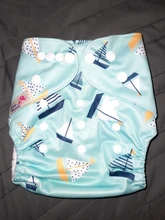 [Littles&Bloomz]-Pañales reutilizables para bebés, de bolsillo, de tela, reutilizable, selecciona A1/B1/C1 de la foto, sin inserto