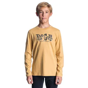

Rip Curl typo T long sleeve to kid Mustard