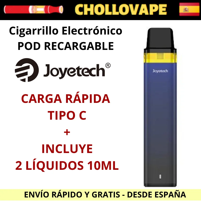 Sigaretta Elettronica Pod Ricaricabile Vaper Carica Rapida C E Sigaro Ricaricabile Vaporizzatore Liquido Vape Joyetech Vape