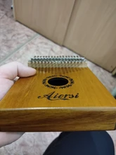 Bag Book Tune-Hammer Gecko Kalimba Thumb Instruction Koa Musical-Gift Aiersi 17-Keys