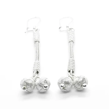 

silver 925 bracelet for women Earrings ring Key chain charms piercing llavero silver jewelry kazaziye beads