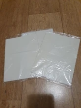 Hoja de piel lisa para práctica de tatuajes, Kit de suministro de agujas de máquina, 20x15cm, 1 Uds.
