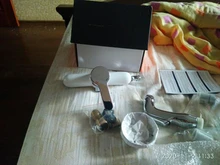 Faucet Toilet-Cleaner-Set Bidet-Sprayer Shower White Wall-Mounted Accoona A3167G