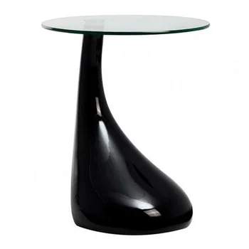 

Rojas Mobiliario - Mesa Auxiliar Redonda Pera negra