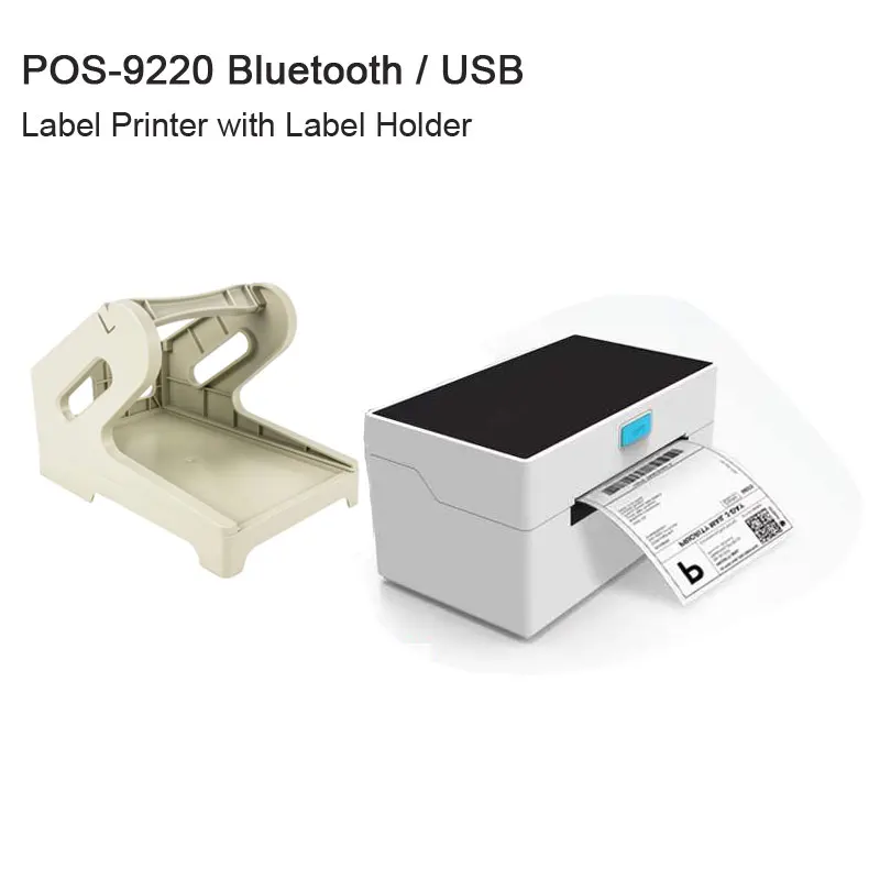 mini portable printer NETUM Desktop Thermal Label Printer NT-LP110A Thermal Barcode Printer for Shipping Express Label 4x6 Printing Mac OS/Windows mini printer for stickers Printers