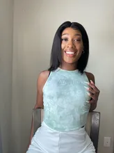 Bob corto peluca recta T malla con división 100% pelucas de cabello humano para las mujeres negras Natural peluca brasileña Remy Pre cierre desplumado pelo